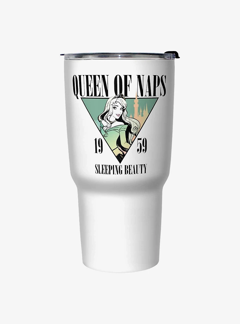 Disney Sleeping Beauty Aurora Queen of Naps Travel Mug