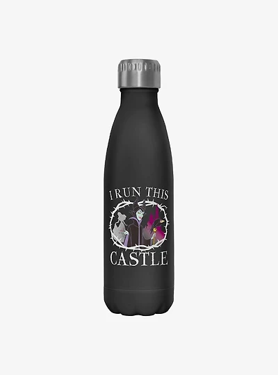 Disney Villains Maleficent I Run This Castle Water Bottle