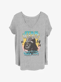 Star Wars Darth Vader Come To The Dark Side Girls T-Shirt Plus