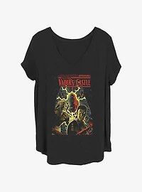 Star Wars Spaceship Vader's Castle Girls T-Shirt Plus