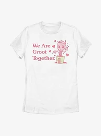 Marvel Guardians of the Galaxy We Are Groot Together Womens T-Shirt