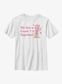Marvel Guardians of the Galaxy We Are Groot Together Youth T-Shirt