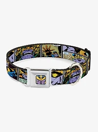 Marvel Avengers Thanos Comic Scene Seatbelt Buckle Pet Collar
