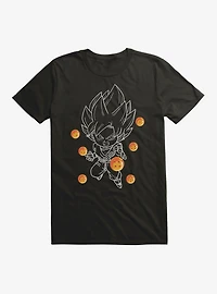 Dragon Ball Super Chibi Goku Saiyan T-Shirt