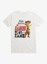 Puss In Boots Danger Is My Game T-Shirt