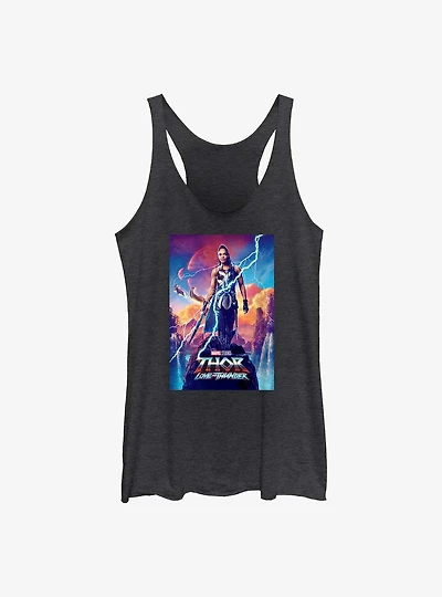 Marvel Thor: Love and Thunder Valkyrie Movie Poster Womens Tank Top