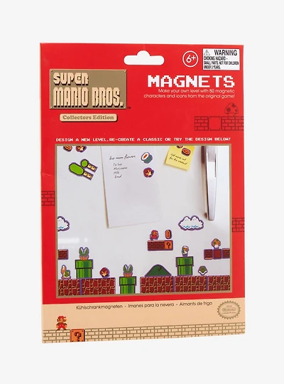 Nintendo Super Mario Bros. Magnet Set