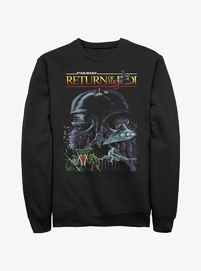 Star Wars Return of the Jedi 40th Anniversary Concept Cover Art Sweatshirt