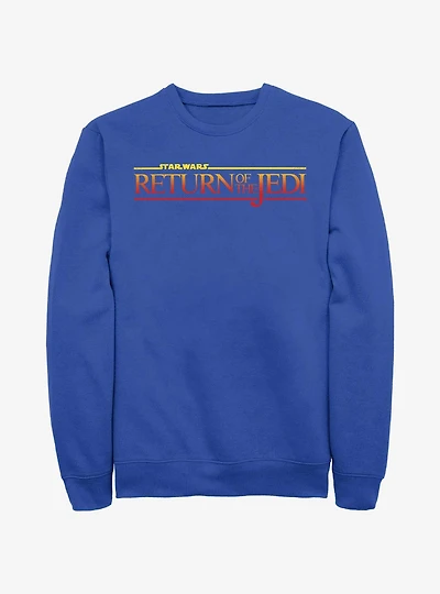 Star Wars Return of the Jedi 40th Anniversary Logo Sweatshirt