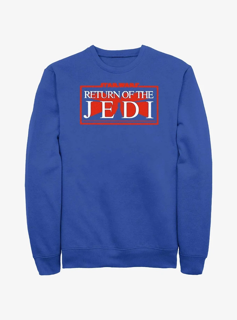 Star Wars Return of the Jedi 40th Anniversary Logo Sweatshirt