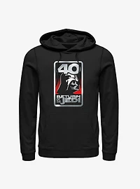 Star Wars Return of the Jedi 40th Anniversary Logo Hoodie