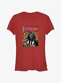 Star Wars Return of the Jedi 40th Anniversary Darth Vader Cover Girls T-Shirt