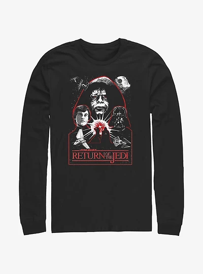 Star Wars Return of the Jedi 40th Anniversary Fate Galaxy Long-Sleeve T-Shirt