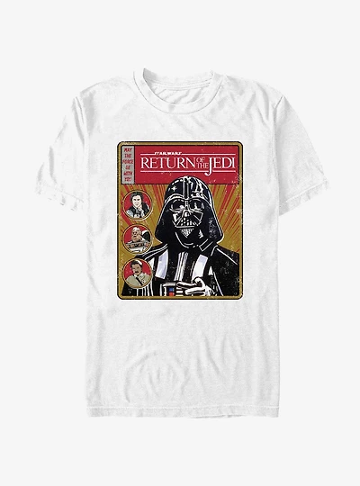 Star Wars Return of the Jedi 40th Anniversary Darth Vader Cover T-Shirt