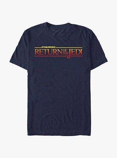 Star Wars Return of the Jedi 40th Anniversary Logo T-Shirt