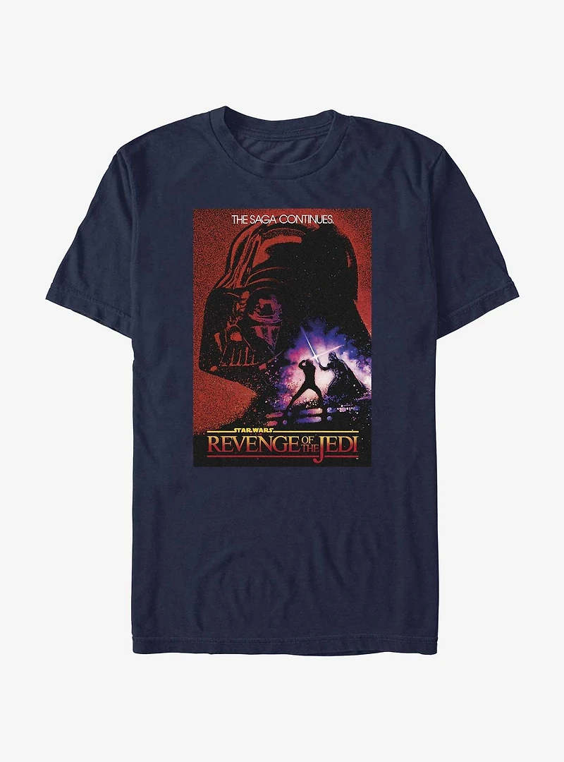 Star Wars Revenge of The Jedi 40th Anniversary Saga Continues T-Shirt