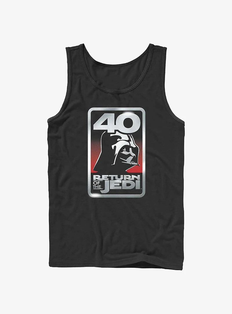 Star Wars Return of the Jedi 40th Anniversary Logo Tank