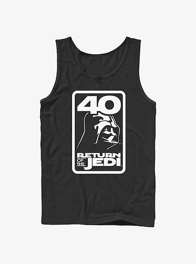Star Wars Return of the Jedi 40th Anniversary Vader Badge Tank