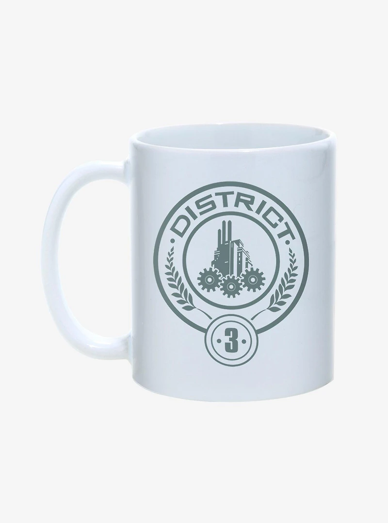 Hunger Games District 3 Symbol Mug 11oz