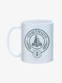 Hunger Games District 3 Symbol Mug 11oz