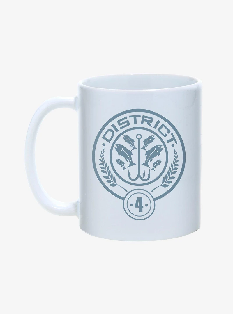 Hunger Games District 4 Symbol Mug 11oz