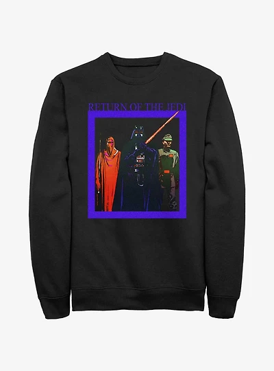 Star Wars Return OF The Jedi Characters Box Sweatshirt