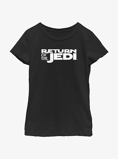 Star Wars Return Of The Jedi Logo Youth Girls T-Shirt