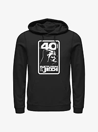 Star Wars Return Of The Jedi 40th Anniversary Badge Hoodie