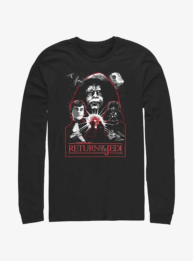 Star Wars Return Of The Jedi Characters Long-Sleeve T-Shirt