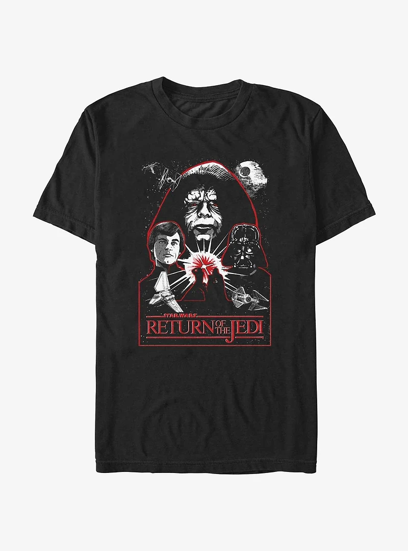 Star Wars Return Of The Jedi Characters  T-Shirt