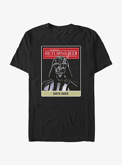 Star Wars Return Of The Jedi Darth Vader Badge T-Shirt