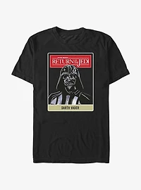Star Wars Return Of The Jedi Darth Vader Badge T-Shirt