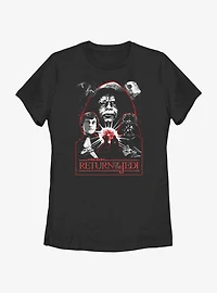 Star Wars Return Of The Jedi Characters  Womens T-Shirt