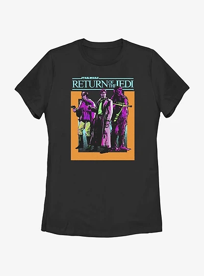 Star Wars Return Of The Jedi Comic Cover Womens T-Shirt