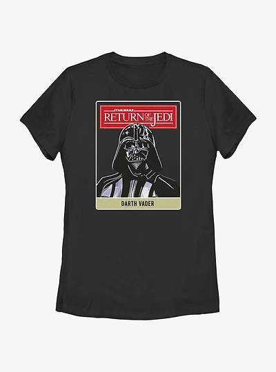 Star Wars Return Of The Jedi Darth Vader Badge Womens T-Shirt