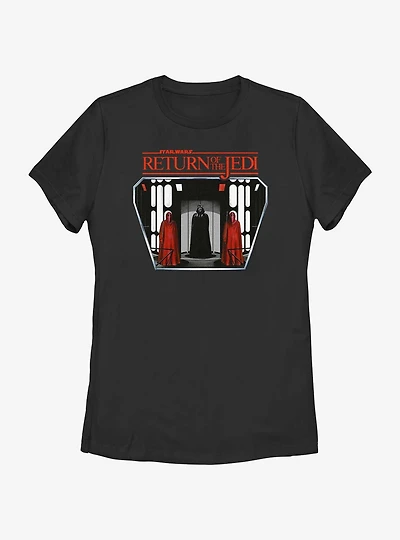 Star Wars Return Of The Jedi Scene Womens T-Shirt