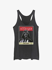 Star Wars Return Of The Jedi Darth Vader Badge Womens Tank Top