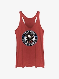 Star Wars Return Of The Jedi Vader Icon Womens Tank Top