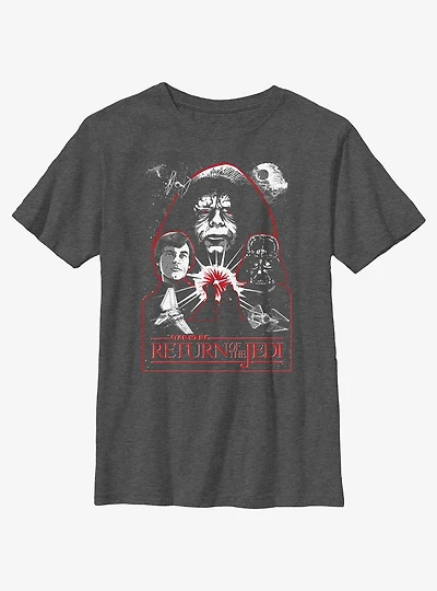 Star Wars Return Of The Jedi Characters  Youth T-Shirt
