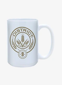 Hunger Games District 9 Symbol Mug 15oz