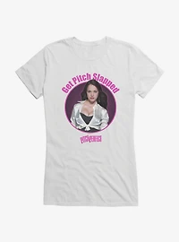 Pitch Perfect Stacie Portrait Girls T-Shirt