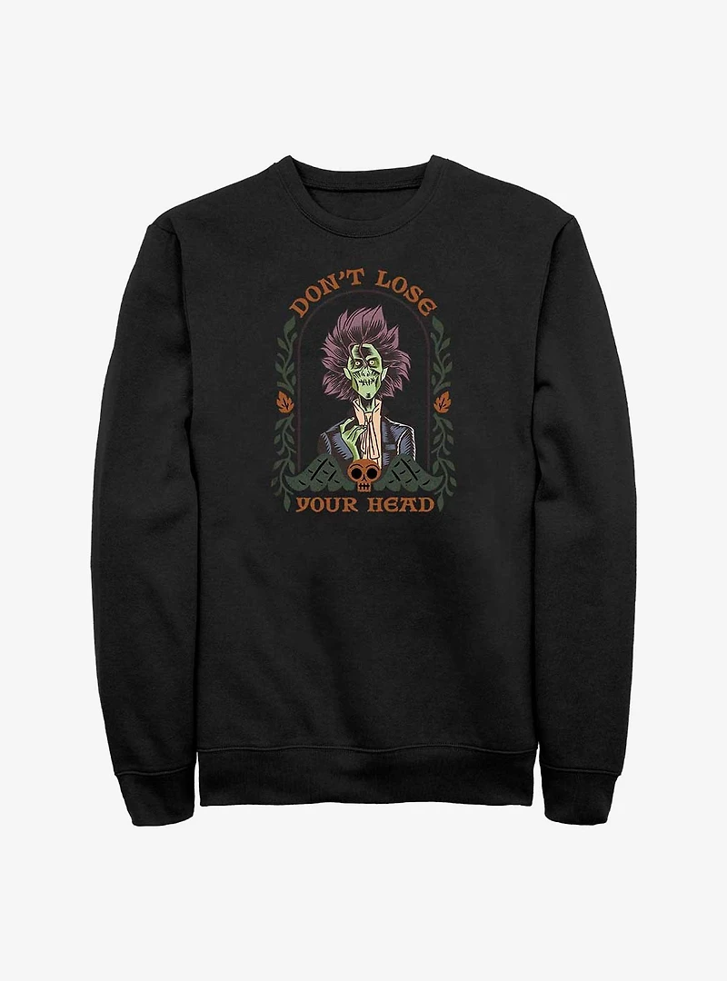 Disney Hocus Pocus 2 Don't Lose Your Head Billy Butcherson Sweatshirt