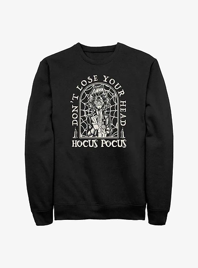 Disney Hocus Pocus 2 Don't Lose Your Head Billy Tombstone Sweatshirt