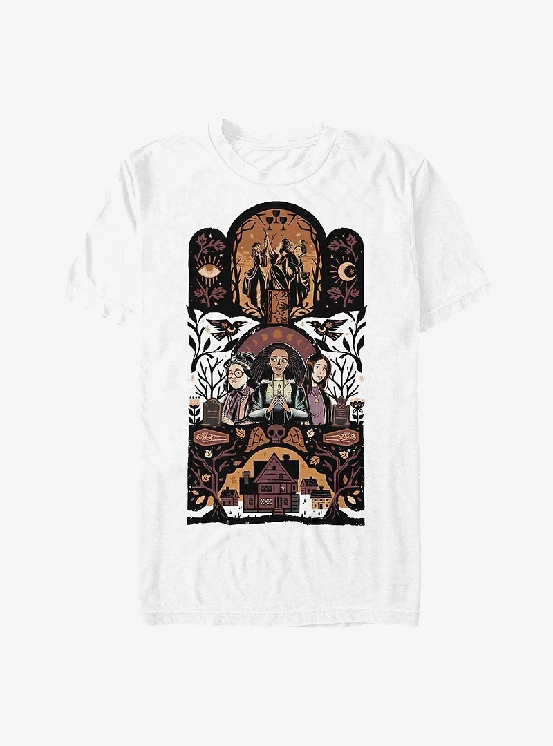 Disney Hocus Pocus 2 Character Triptic T-Shirt