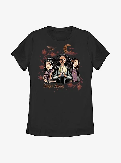 Disney Hocus Pocus 2 Witchful Thinking Womens T-Shirt