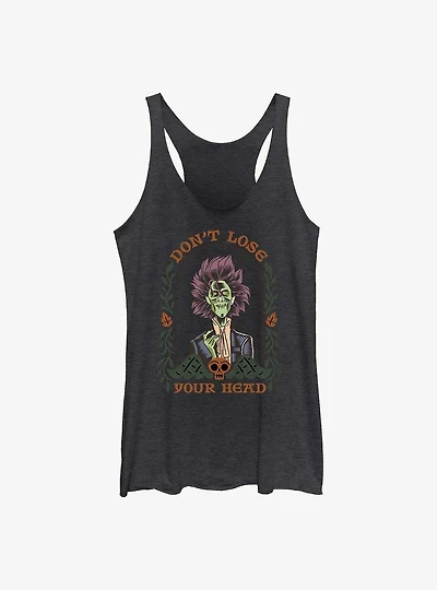 Disney Hocus Pocus 2 Don't Lose Your Head Billy Butcherson Womens Tank Top