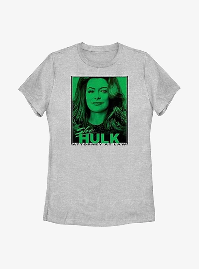 Marvel She-Hulk Attorney At Law Poster Portrait Womens T-Shirt