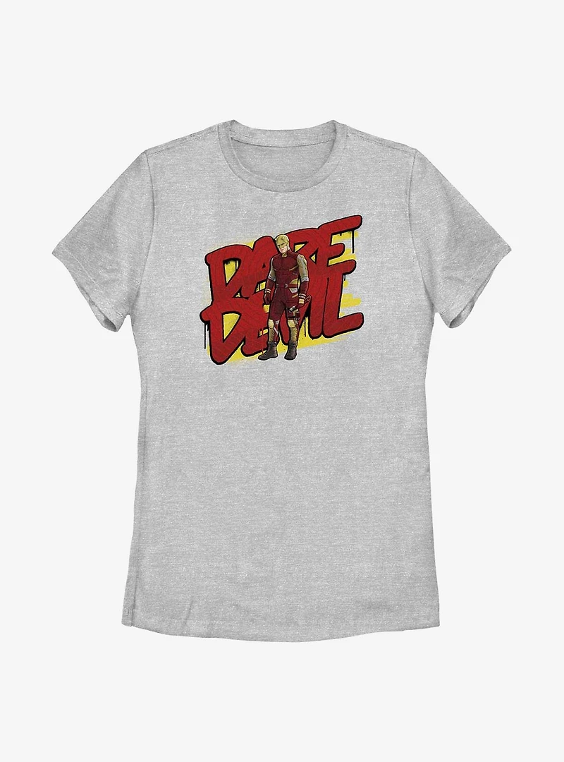 Marvel She-Hulk Daredevil Portrait Logo Womens T-Shirt