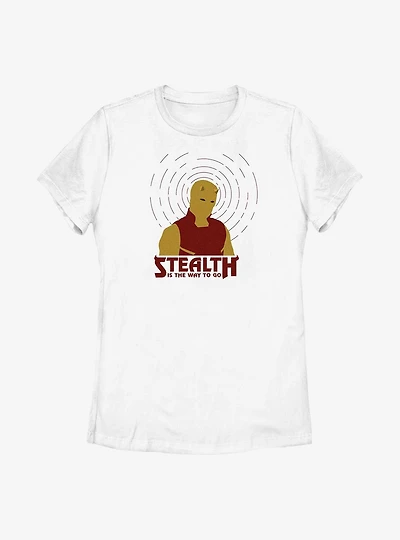 Marvel She-Hulk Daredevil Stealth Is The Way Womens T-Shirt