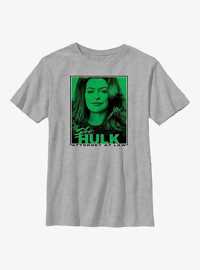 Marvel She-Hulk Attorney At Law Poster Portrait Youth T-Shirt